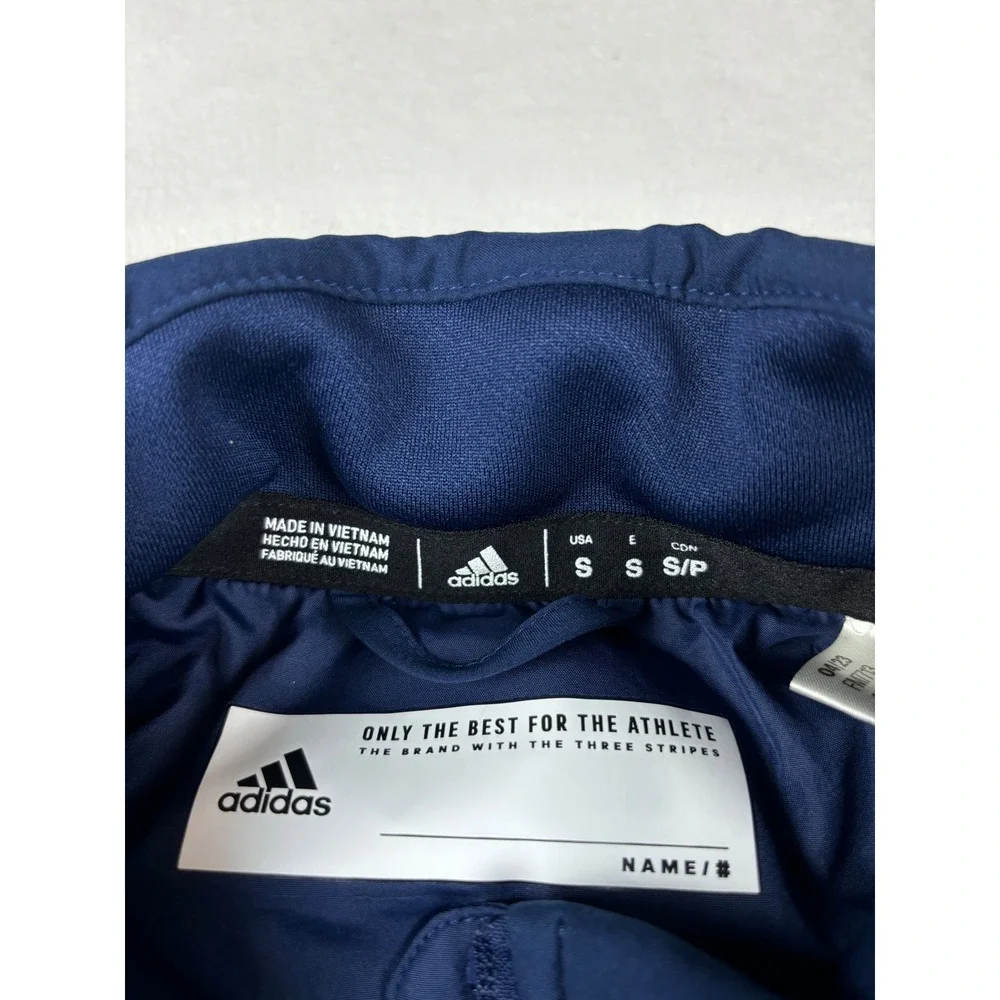 Adidas Mens Navy Blue Puffer‎ Jacket Scarborough Falmouth Girls Hockey Small
